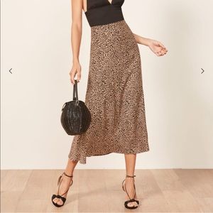 Reformation “Bea” midi skirt